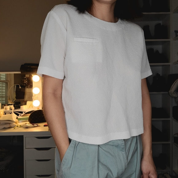 Vintage white blouse - Picture 5 of 12